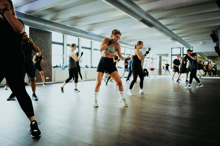 Voller Fitness Boxing Gruppenkurs
